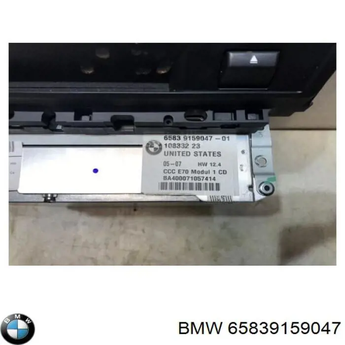 Radioodtwarzacz (radio AM/FM) do BMW X6  E71