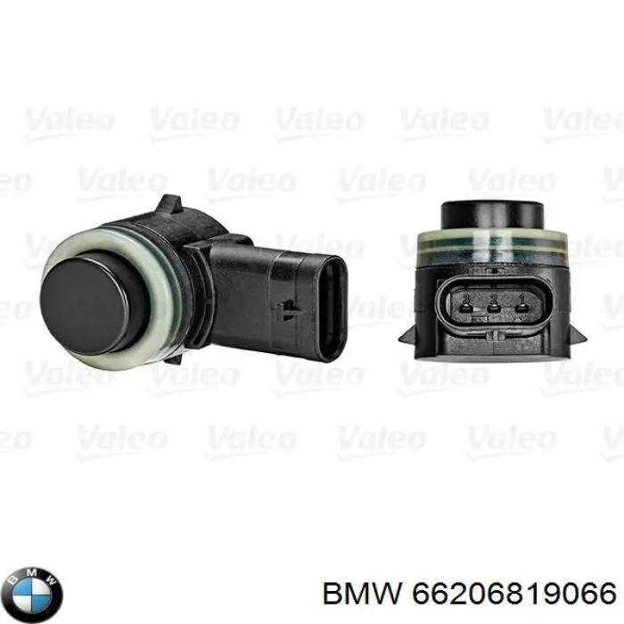 Do koszyka 66206819066 BMW Czujnik parkowania przedni/tylny środkowy