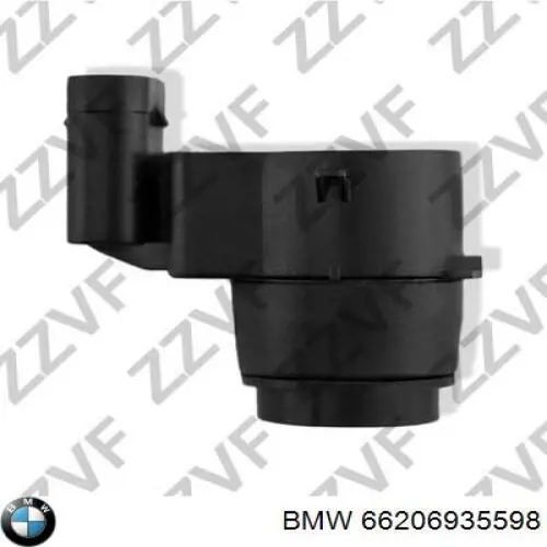 Czujnik parkowania przedni BMW 66206935598 cena, od 28,16 USD
