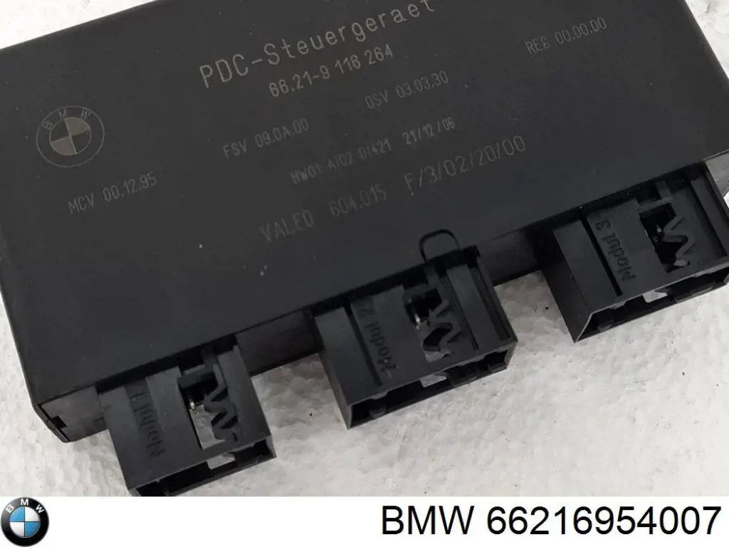 Sterownik czujnika parkowania BMW 66216954007 cena, od 79,46 USD