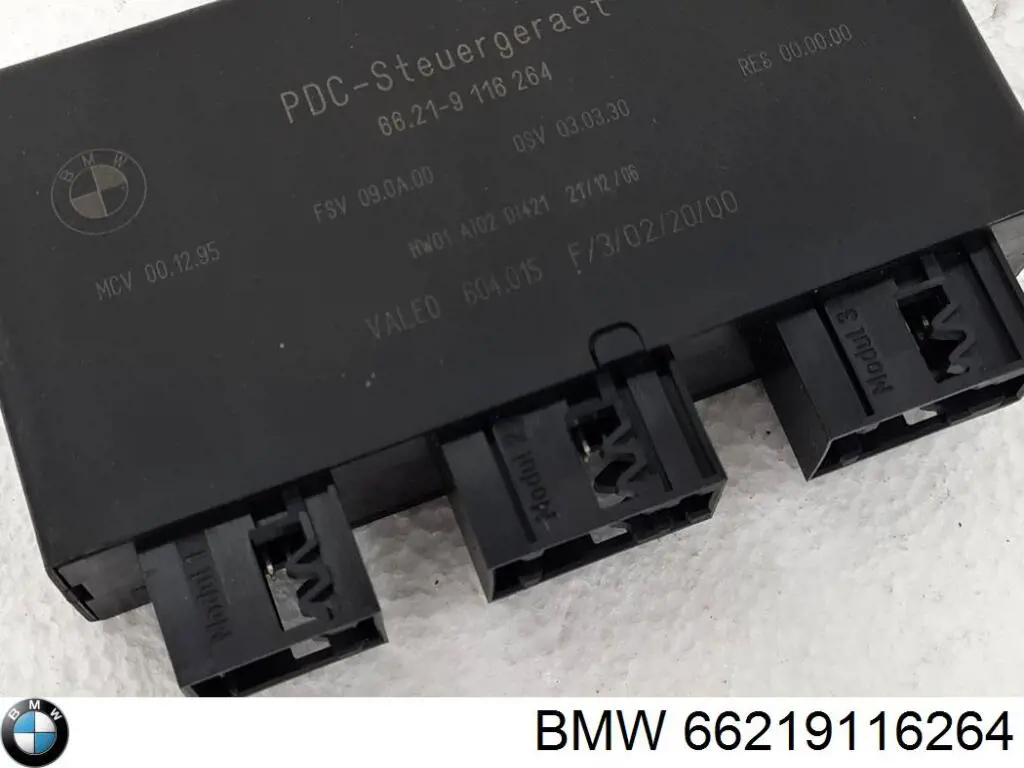 Sterownik czujnika parkowania BMW 66219116264 cena, od 61,29 USD