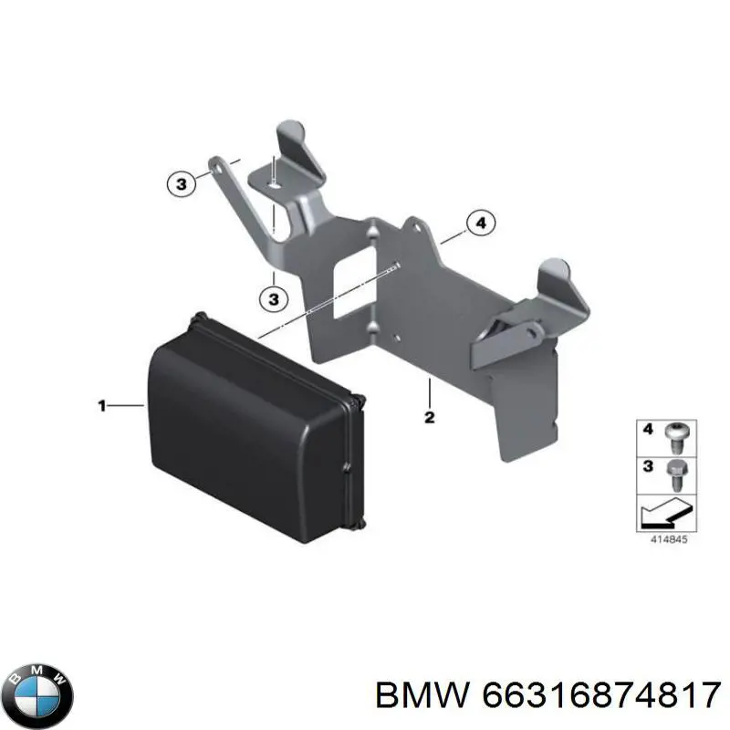 Czujnik Radarowy odległości do BMW 7 (F01, F02, F03, F04)