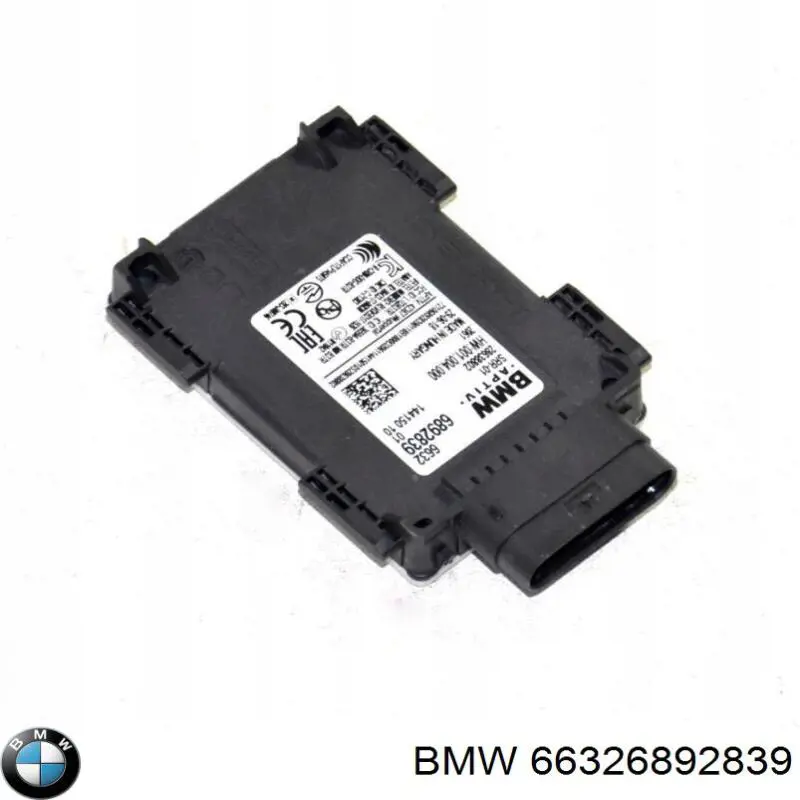 66326892839 BMW Czujnik kontroli martwej strefy tylny (martwego polam martwego punktu)