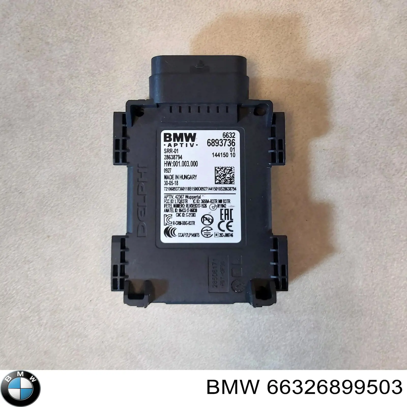 Czujnik kontroli martwej strefy tylny (martwego polam martwego punktu) BMW 66326899503 cena, od 311,20 USD