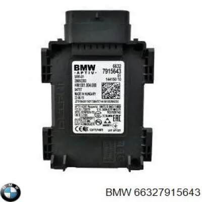 Do koszyka 66327915643 BMW Czujnik kontroli martwej strefy tylny (martwego polam martwego punktu)