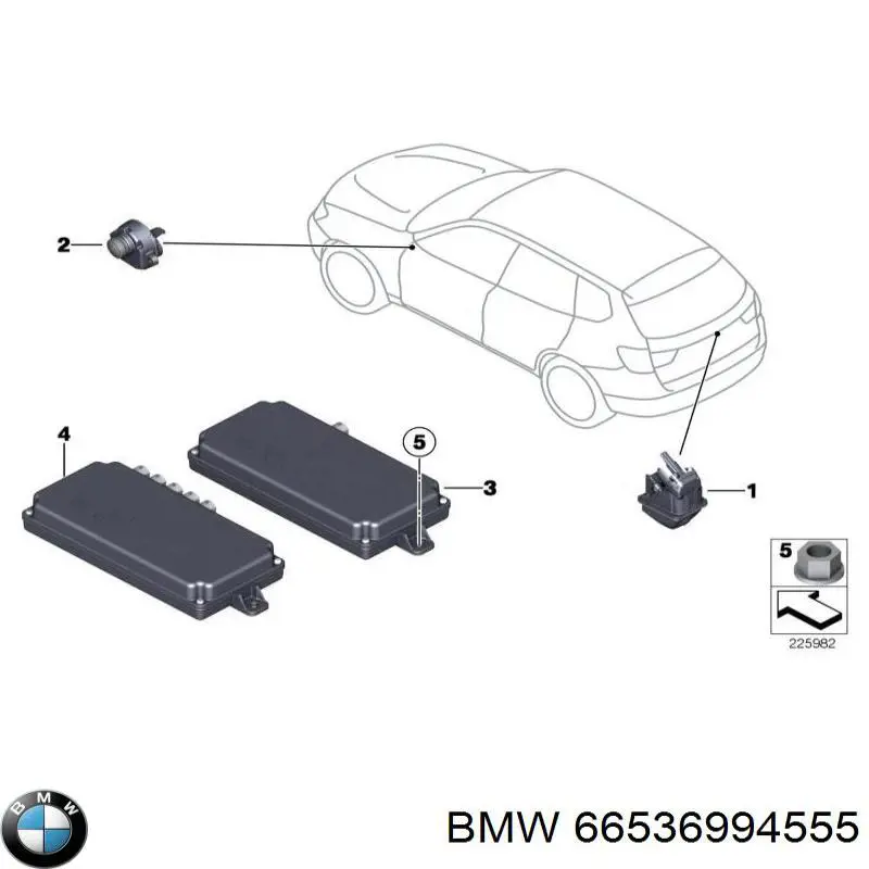 Sterownik kamery do BMW 7 (F01, F02, F03, F04)