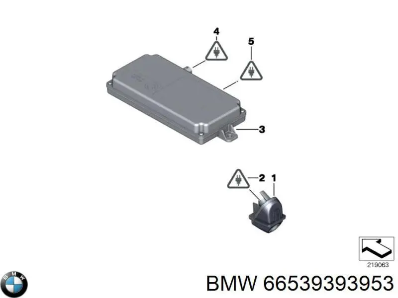 66539393953 BMW Sterownik kamery