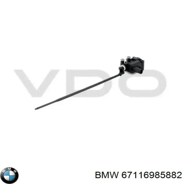 Zamek klapki wlewu paliwa = siłownik klapki wlewu paliwa BMW 67116985882 cena, od 37,46 USD