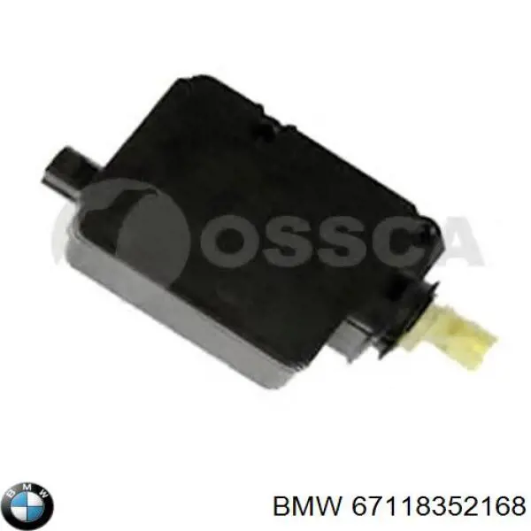 Do koszyka 67118352168 BMW Zamek klapki wlewu paliwa = siłownik klapki wlewu paliwa