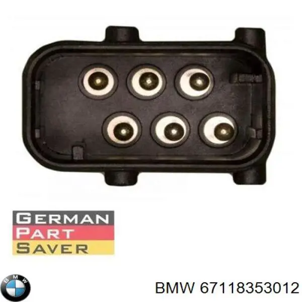 Silniczek zamka drzwi przednich BMW 67118353012 cena, od 45,20 USD