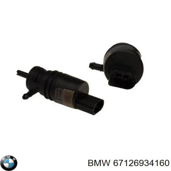 Pompka spryskiwacza szyby przedniej BMW 67126934160 cena, od 14,80 USD