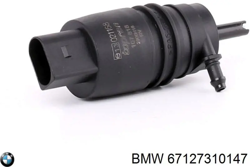 Do koszyka 67127310147 BMW Pompka spryskiwacza szyby przedniej