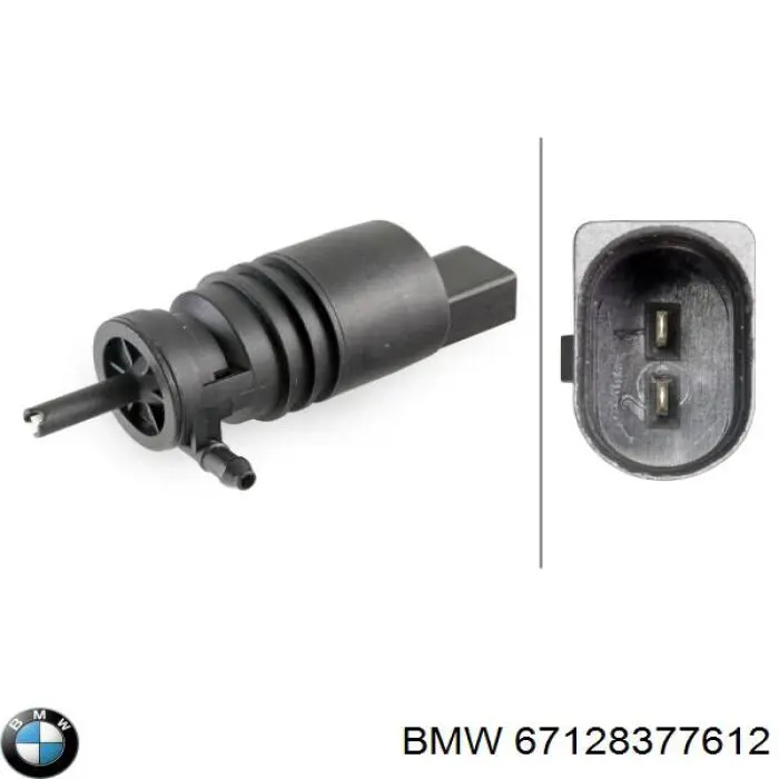 67128377612 BMW Pompka spryskiwacza szyby przedniej