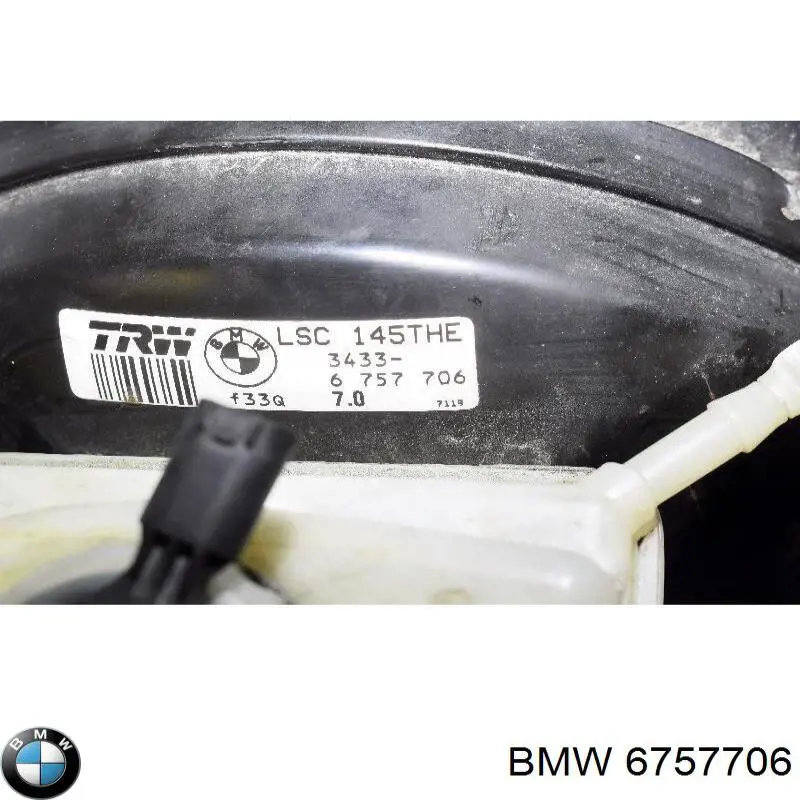 6757706 BMW Wzmacniacz próżniowy hamulców