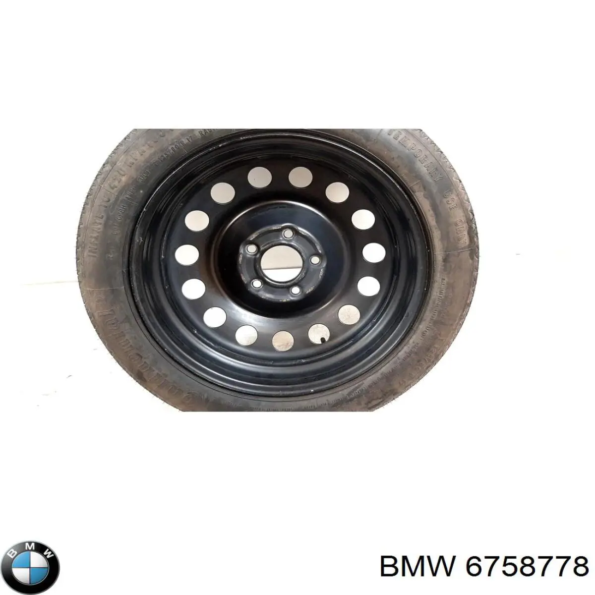 Felgi stalowe (kute) 6758778 BMW