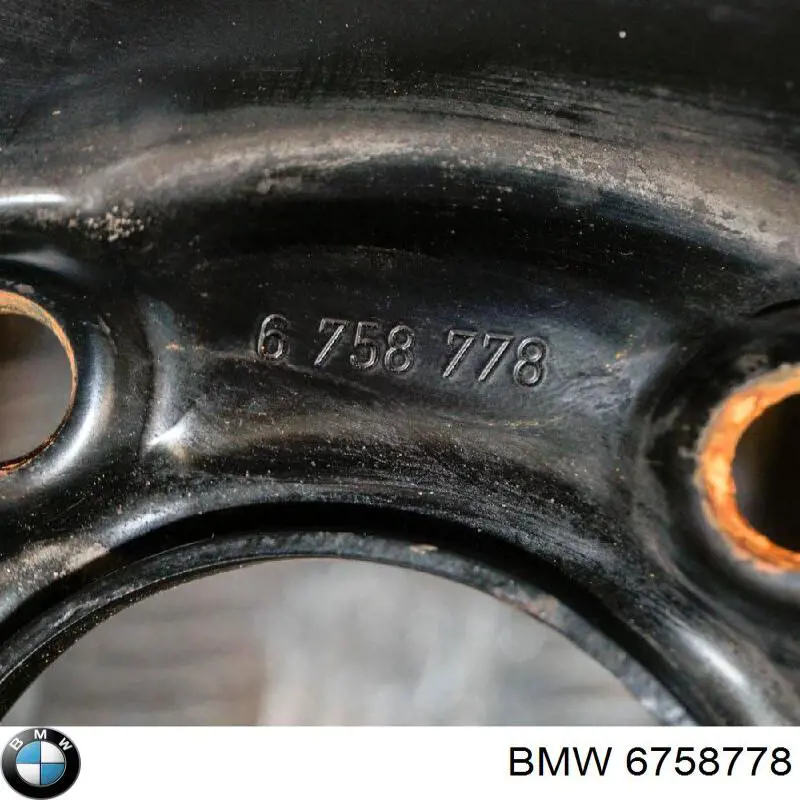 6758778 BMW Felgi stalowe (kute)