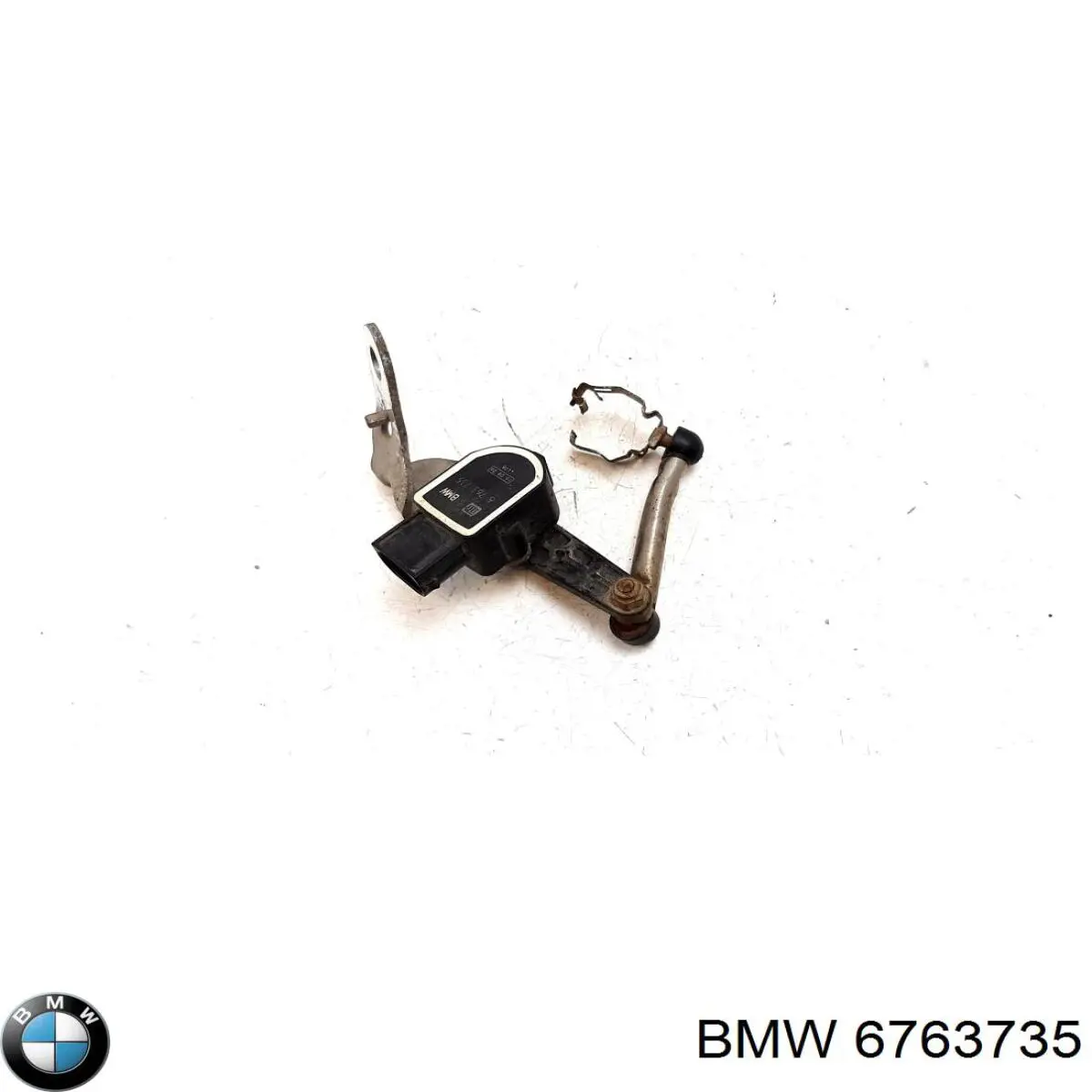 6763735 BMW Czujnik poziomowania karoserii tylny