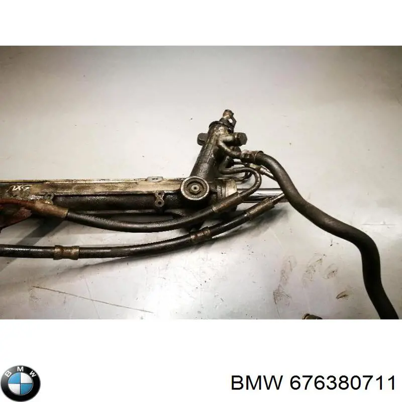 Do koszyka 676380711 BMW Listwa kierownicza (maglownica)