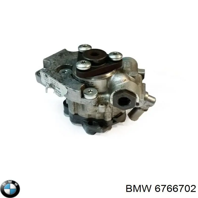 6766702 BMW pompa wspomagania hydraulicznego kierownicy