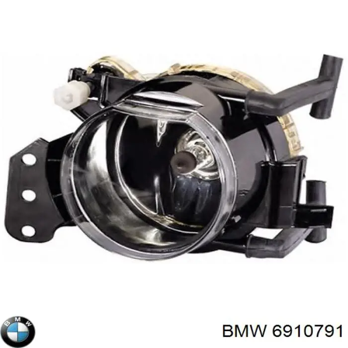 6910791 BMW lampa przeciwmgielna lewa