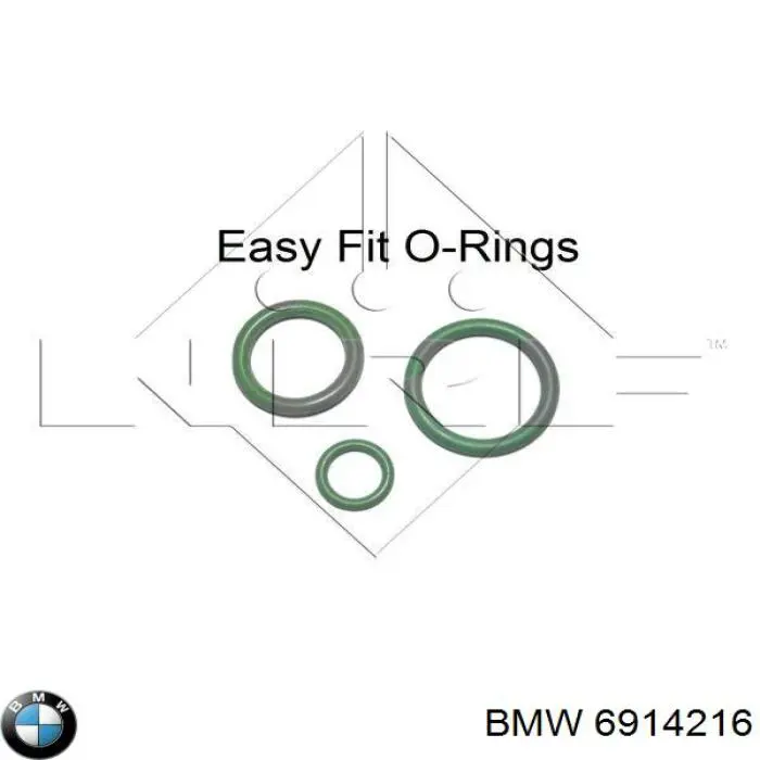6914216 BMW Chłodnica klimatyzacji