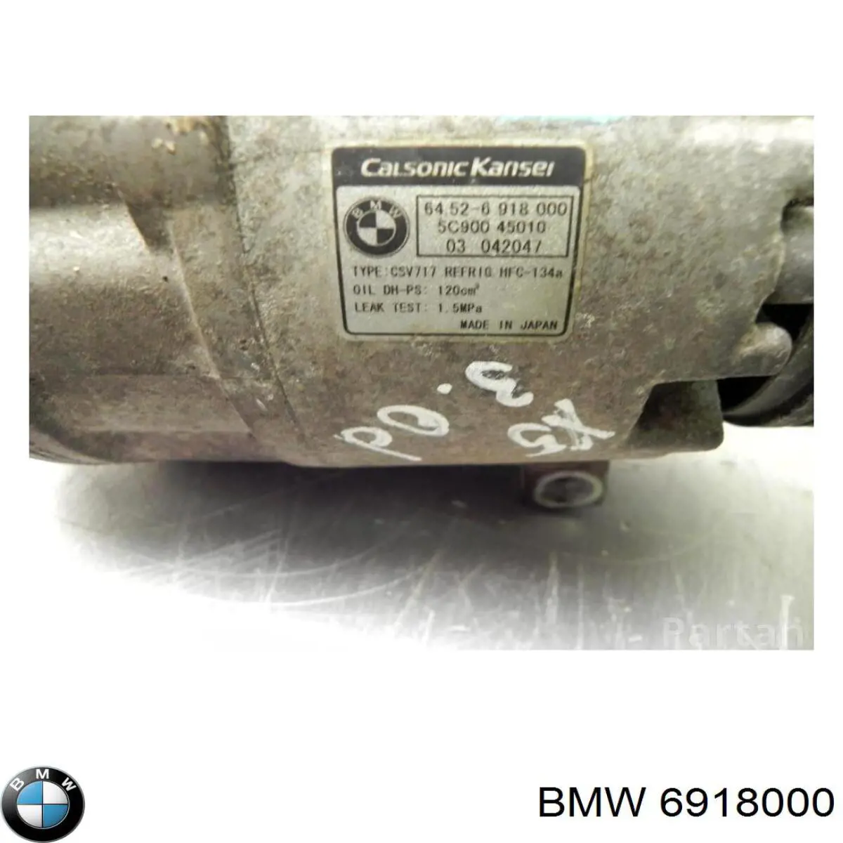 Do koszyka 6918000 BMW Sprężarka klimatyzacji