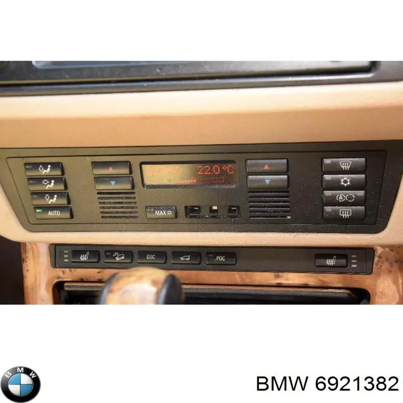 Do koszyka 6921382 BMW Dyfuzor chłodnicy klimatyzacji, w komplecie z wirnikiem i silnikiem
