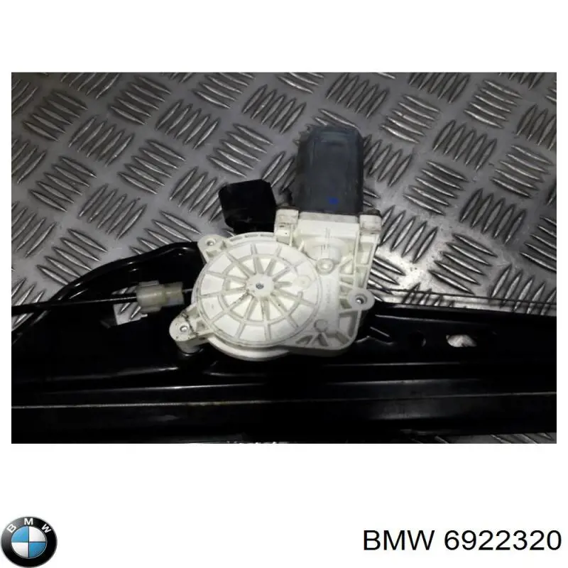 Silniczek podnnośnika szyby drzwi tylnych prawych BMW 6922320 cena, od 61,29 USD