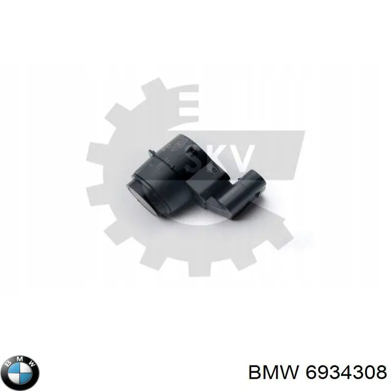 6934308 BMW Czujnik parkowania przedni
