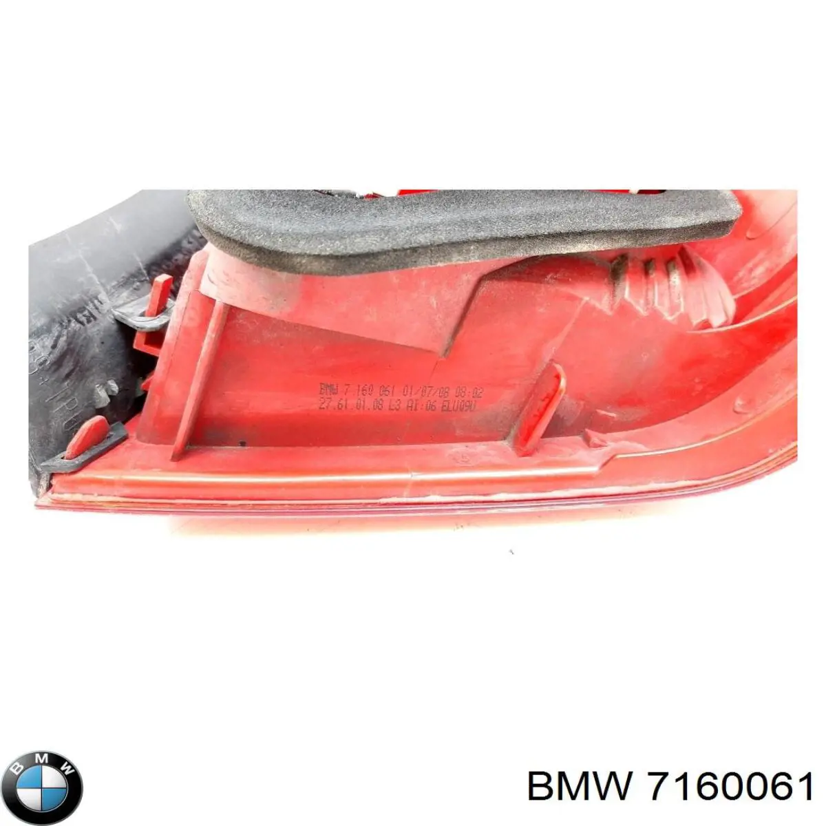 Lampa zespolona tylna lewa zewnętrzna 7160061 BMW
