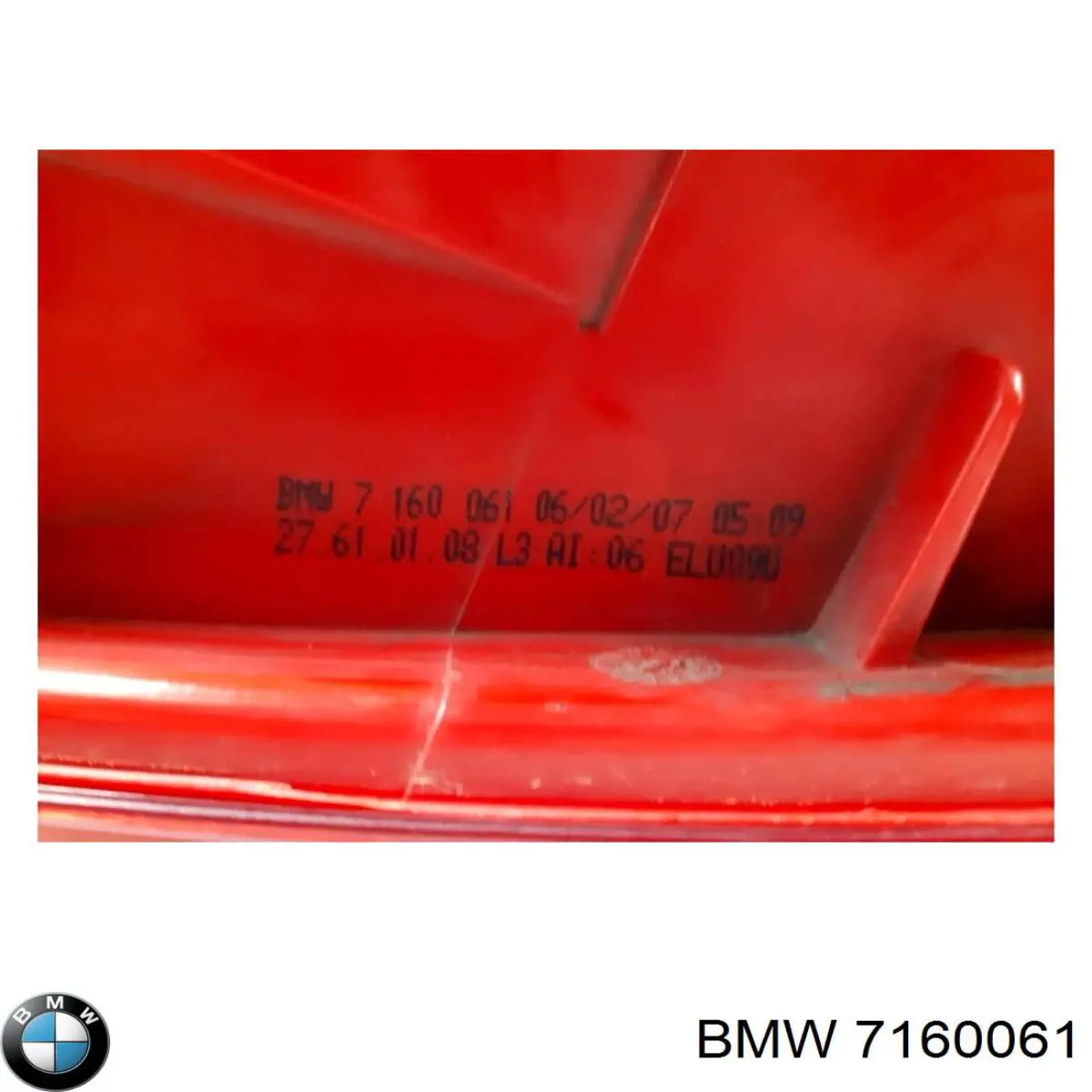 Lampa zespolona tylna lewa zewnętrzna BMW 7160061 cena, od 91,94 USD