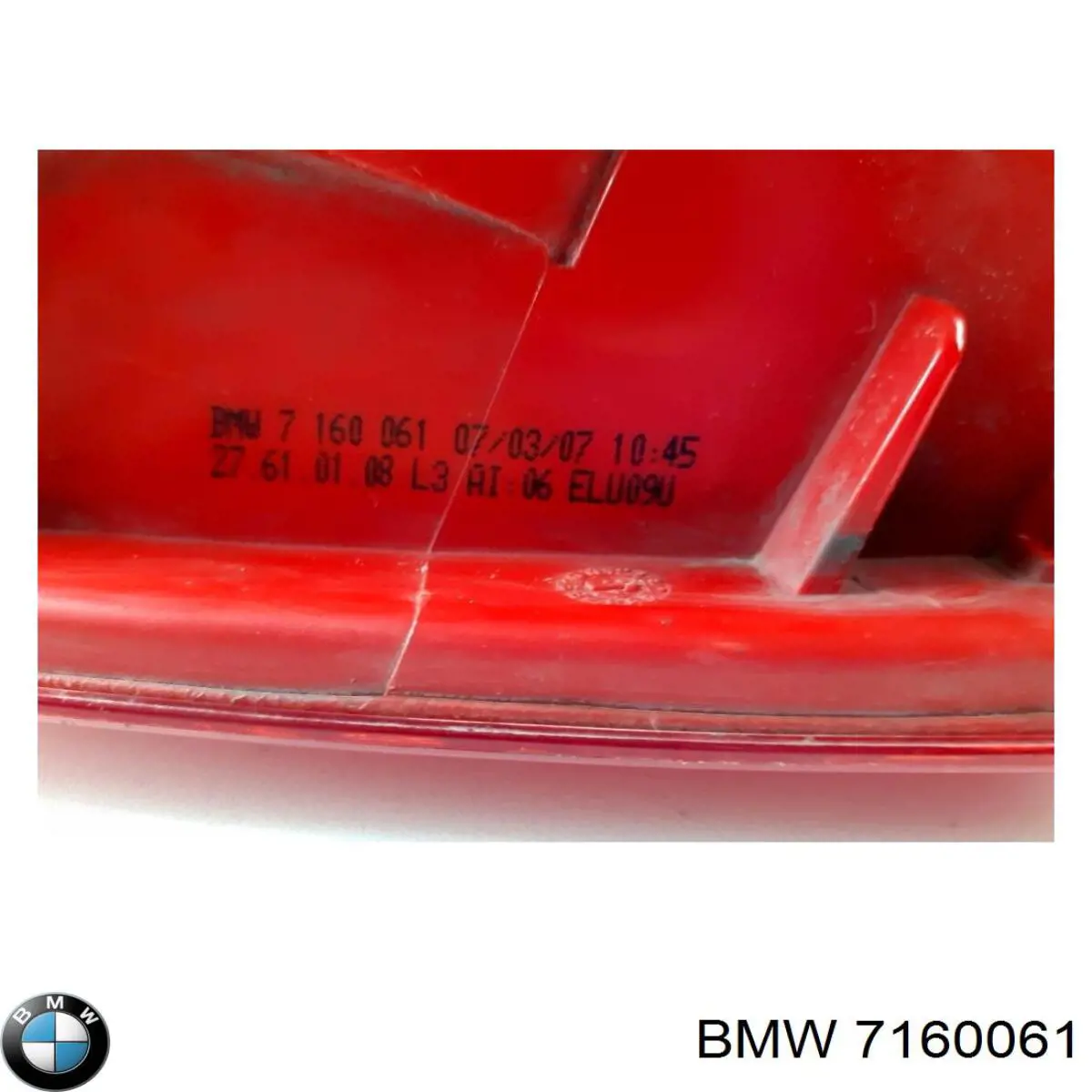 Lampa zespolona tylna lewa zewnętrzna BMW 7160061 cena, od 91,94 USD