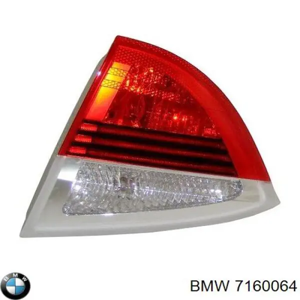 Lampa zespolona tylna prawa wewnętrzna BMW 7160064 cena, od 83,43 USD