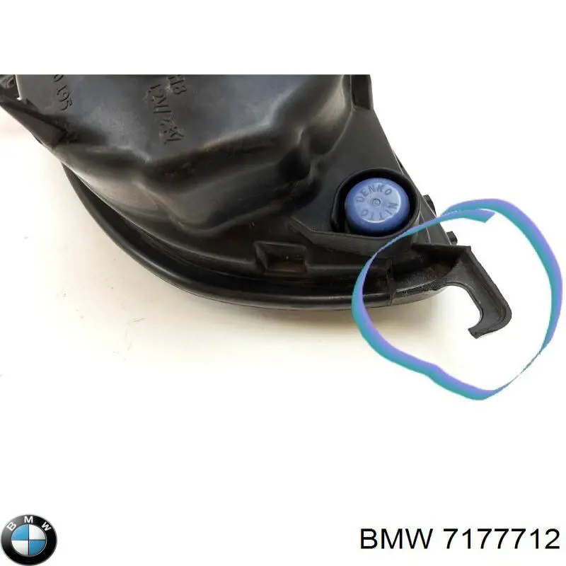 7177712 BMW lampa przeciwmgielna prawa