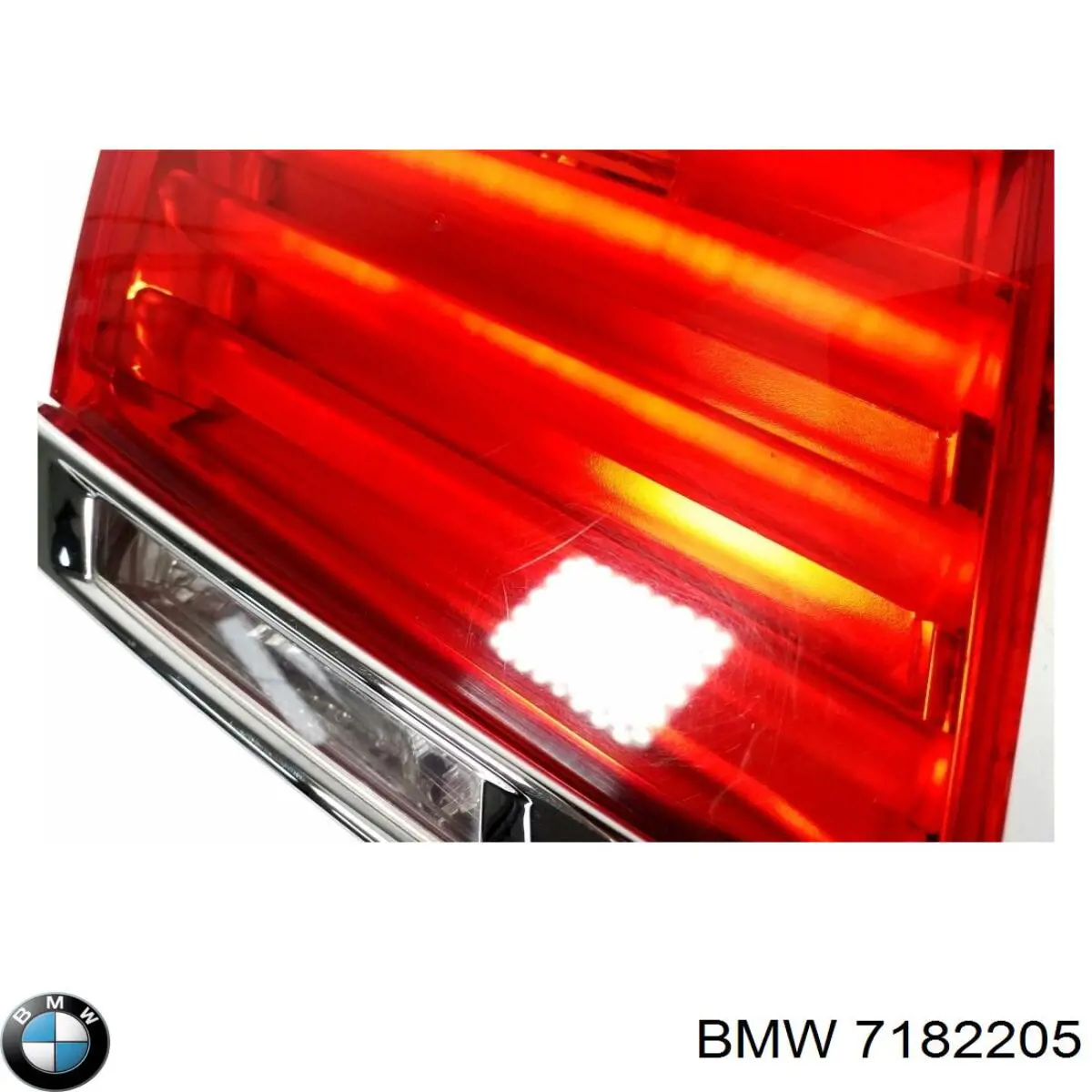Do koszyka 7182205 BMW Lampa zespolona tylna lewa wewnętrzna