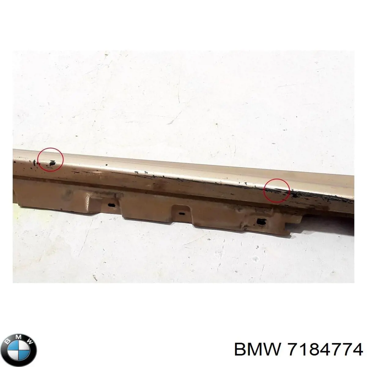 Próg zewnętrzny prawy BMW 7184774 cena, od 74,91 USD