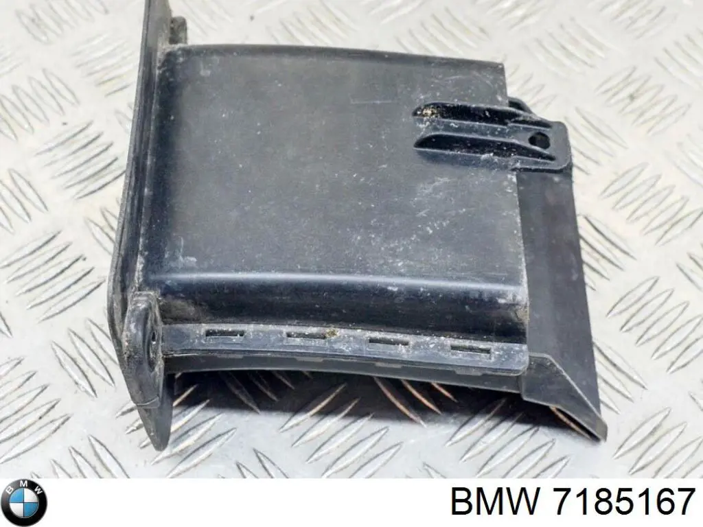 Do koszyka 7185167 BMW Kierownica powietrza (deflektor) chodnicy lewa
