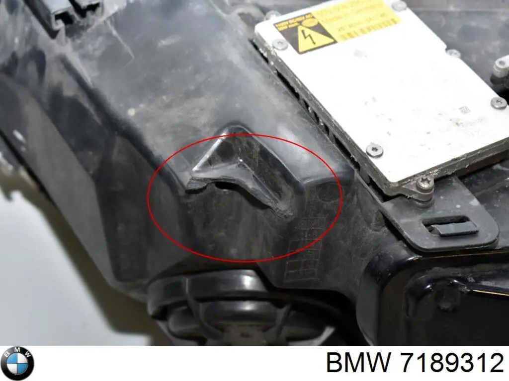 7189312 BMW Sterownik oświetleniem adaptacyjnym