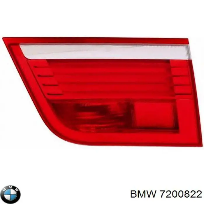 7200822 BMW lampa zespolona tylna prawa wewnętrzna