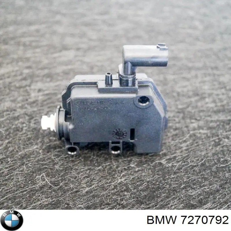 Do koszyka 7270792 BMW Zamek klapki wlewu paliwa = siłownik klapki wlewu paliwa