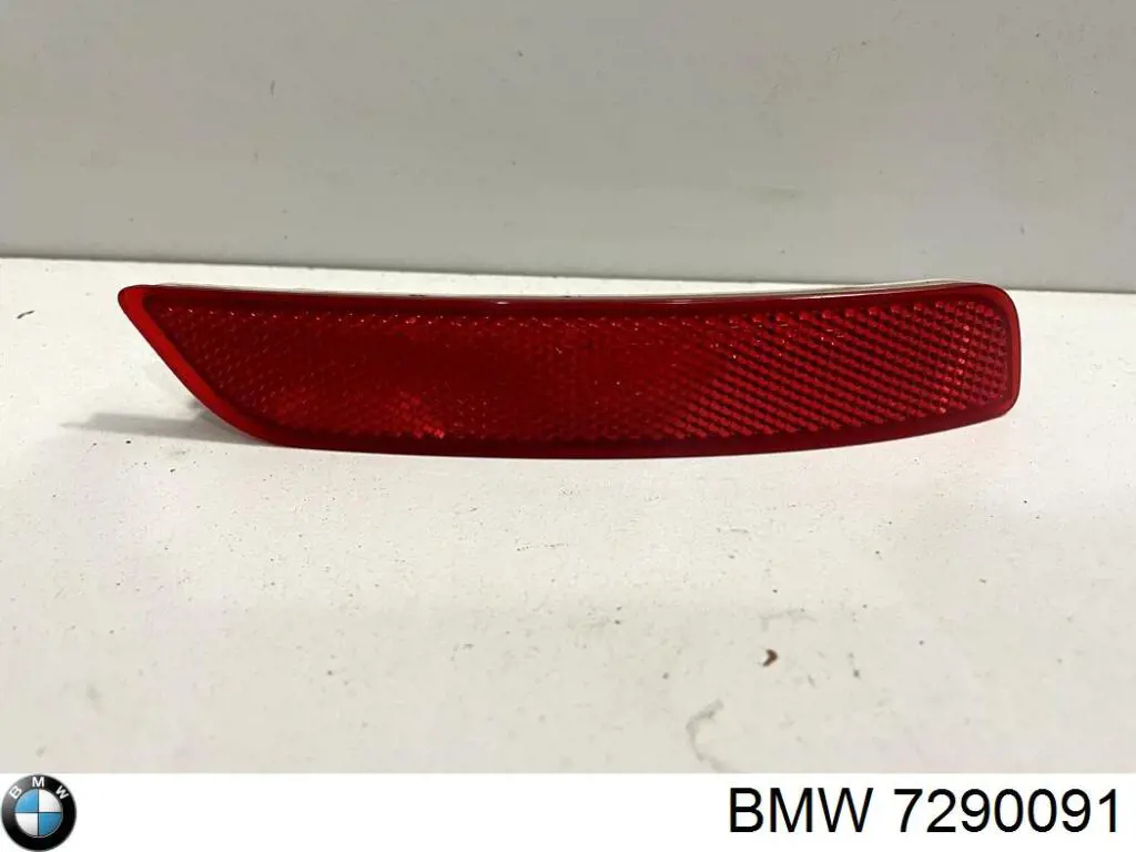 7290091 BMW Lampa odblaskowa zderzaka tylnego lewa