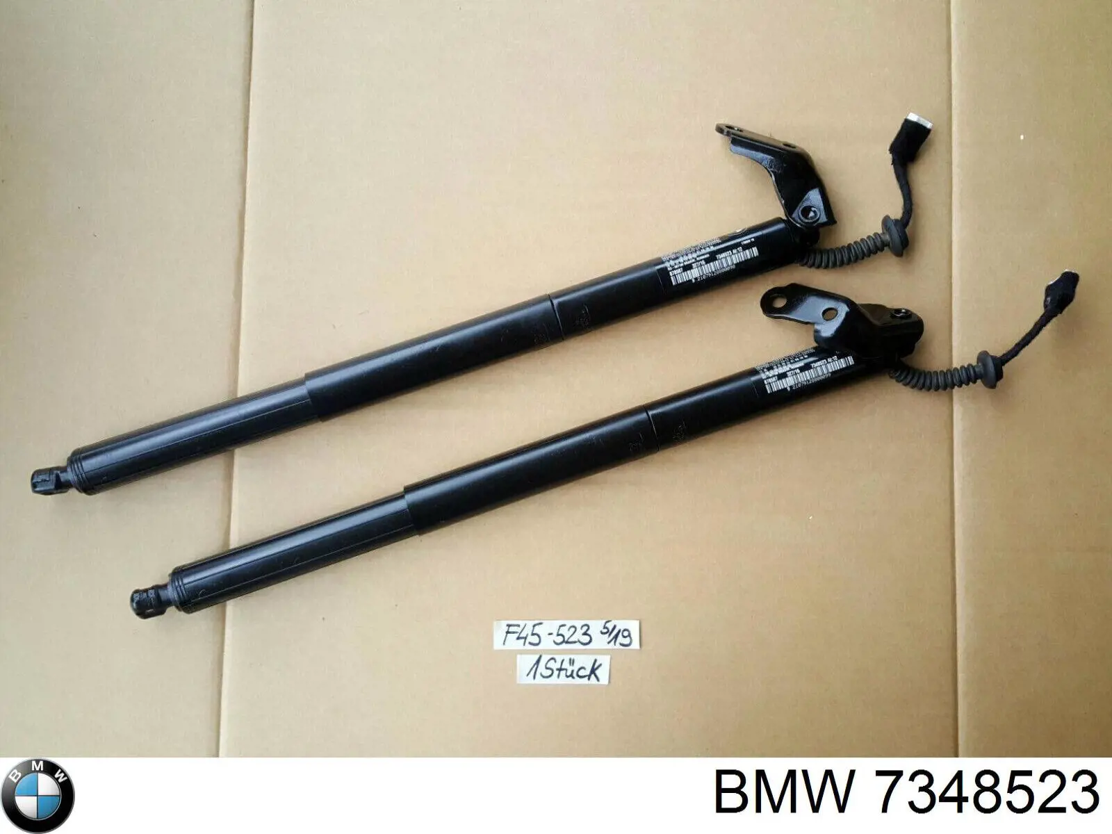 7348523 BMW Amortyzator klapy bagażnika (3/5 drzwi-tylnych)
