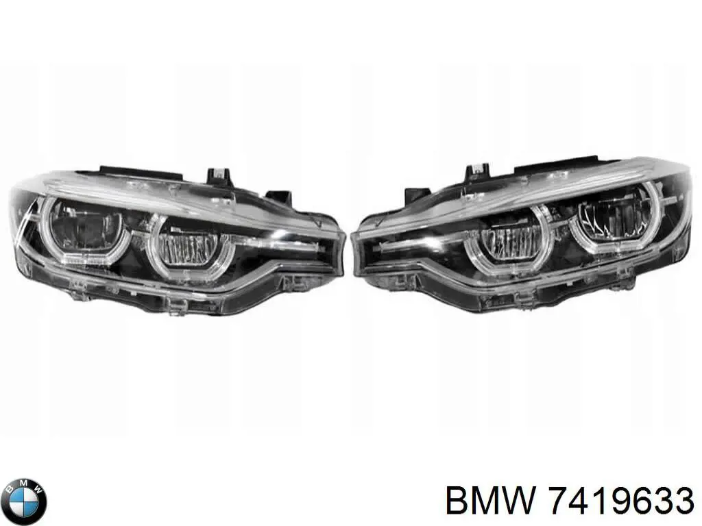 Reflektor lewy BMW 7419633 cena, od 479,10 USD