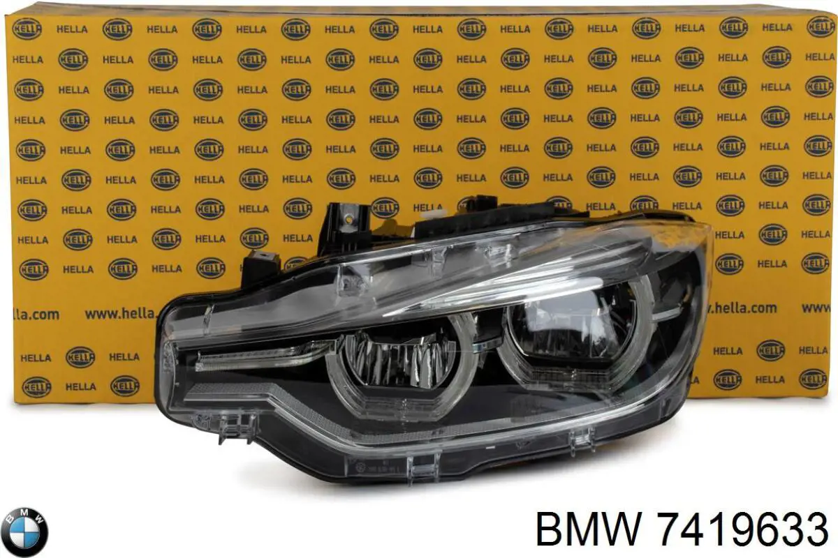 7419633 BMW Reflektor lewy