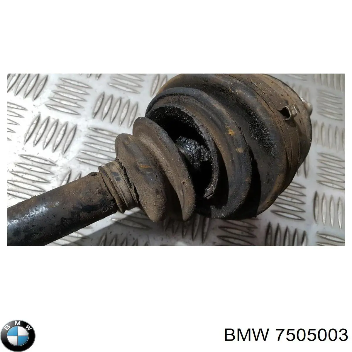 Do koszyka 7505003 BMW Półoś napędowa przednia lewa