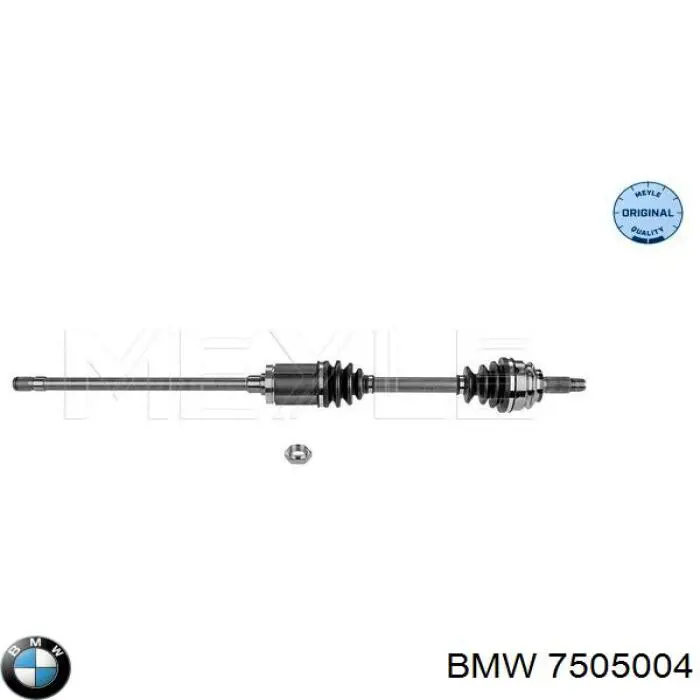 Półoś napędowa przednia prawa BMW 7505004 cena, od 144,44 USD