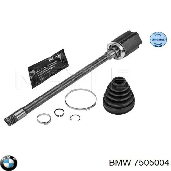 Półoś napędowa przednia prawa 7505004 BMW