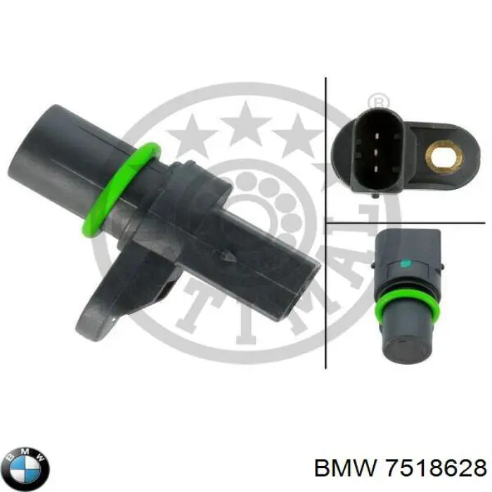 Czujnik położenia wałka rozrządu BMW 7518628 cena, od 16,28 USD