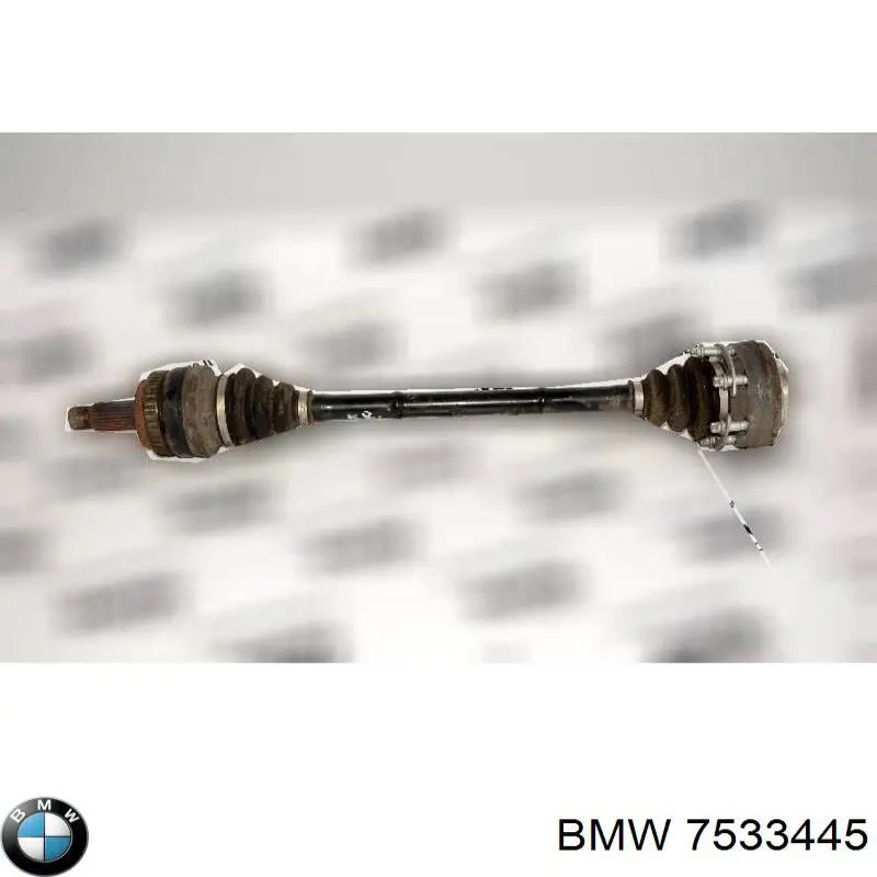 Do koszyka 7533445 BMW Półoś tylna lewa