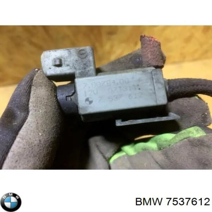 Do koszyka 7537612 BMW Zawór elektromagnetyczny regulacji klapy EGR
